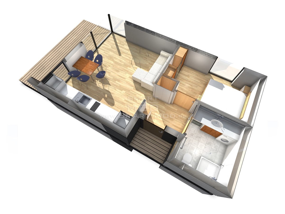 plan domu całorocznego