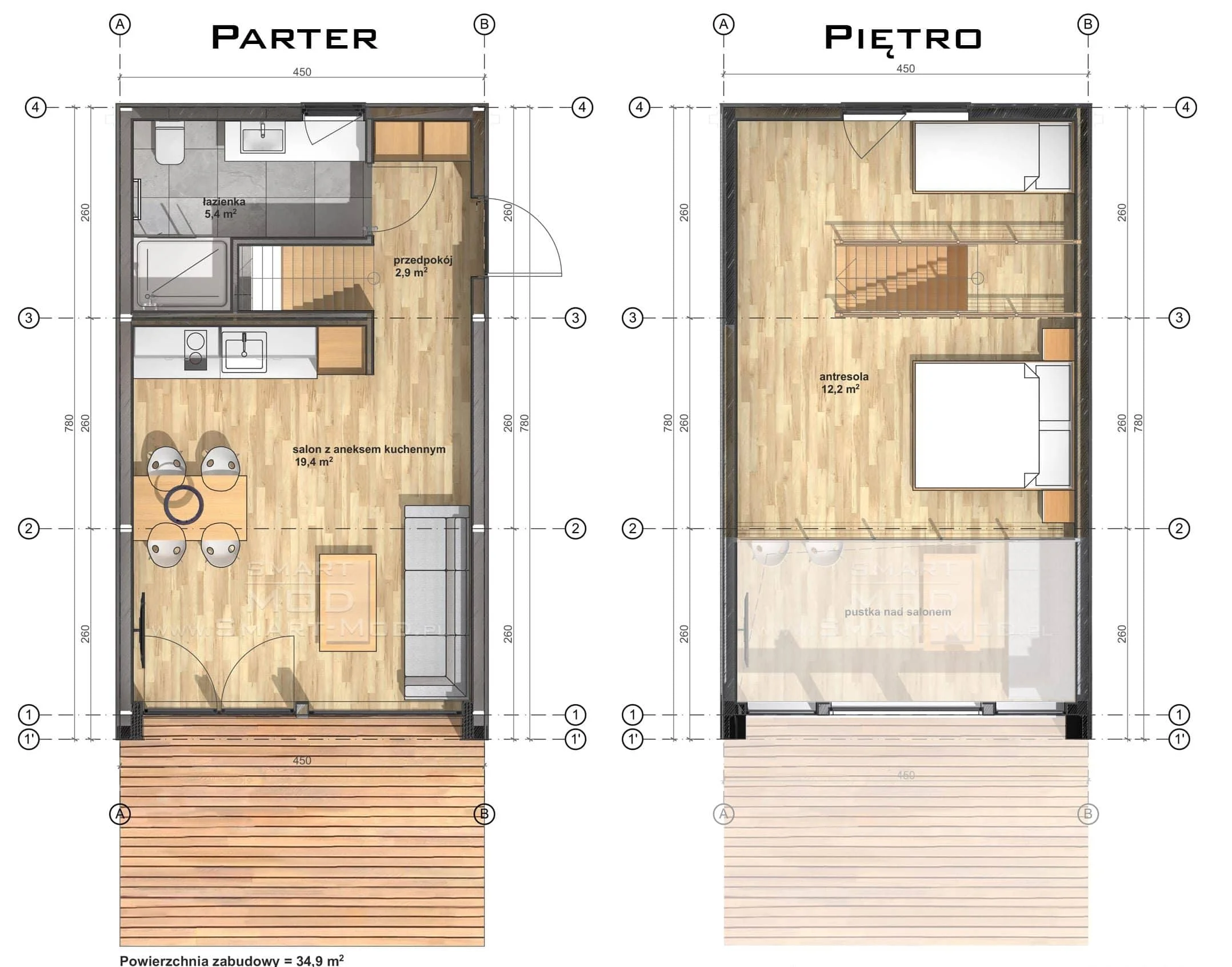 Apartament 35c rzut