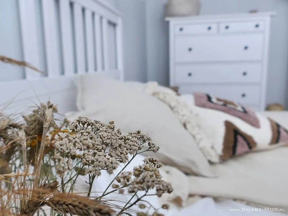 wnętrza boho dom modułowy